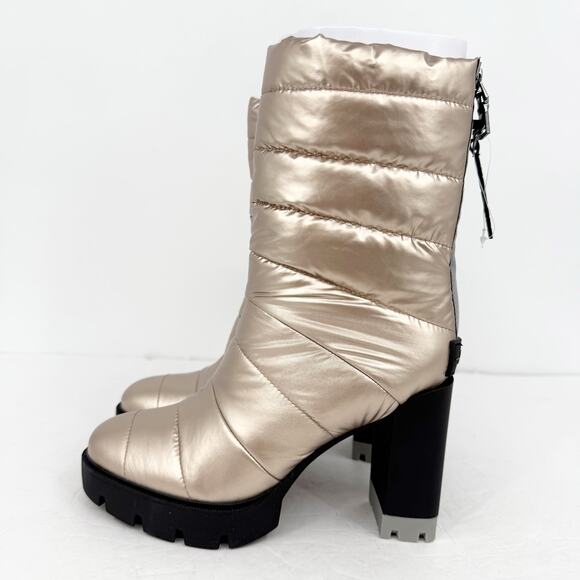 Naturalizer Think Robyn Womens Crosswalk Boot US 6 M Cashmere Vegan Leather NIB - Picture 9 of 15